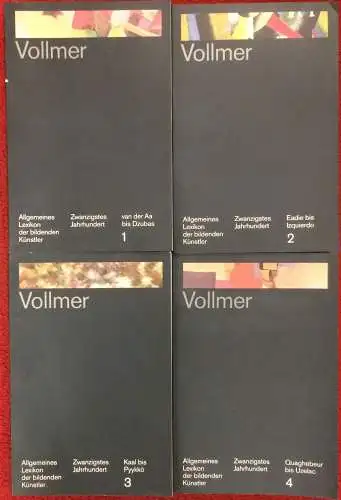 Hans Vollmer: Allgemeines Lexikon der bildenden Künstler des   20. Jahrhunderts
