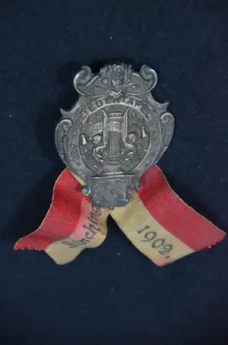 Plakette, Ansteckplakette, Liedertafel Sünching, 1902