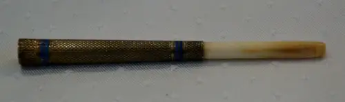   Zigarettenspitze,935er Silber,Emailleband, ca 1920, ,L.= 11 cm