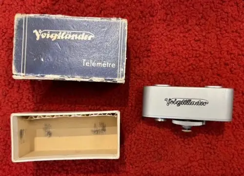 Voigtländer, Entfernungsmesser 93/184, im Originalbox