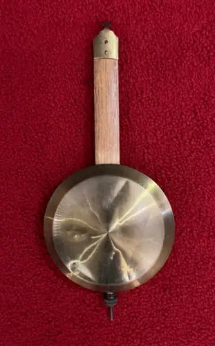 Pendel, für Wanduhr, Höhe 23,5 cm, Durchmesser 10 cm, Gewicht 110,3 gr