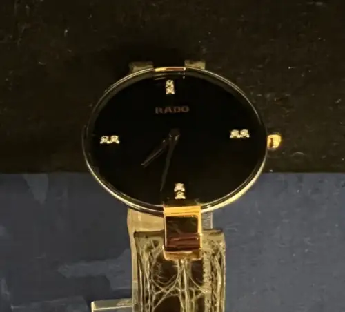 Armbanduhr, Damen und Herren, RADO,  Coupole, Durchmesser 3,2 cm,