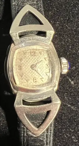 Armbanduhr, Damen,LeCoultre, Unruhwelle defekt, Bastler, 1950-er