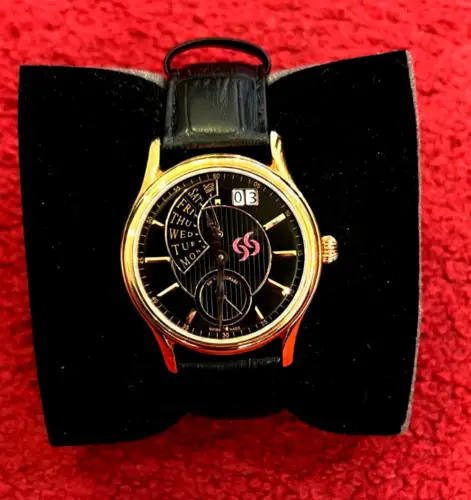 Herrenarmbanduhr,Grovana,Ronda AG,Swiss,Quartz,Cal. 7004N,mit Kalender