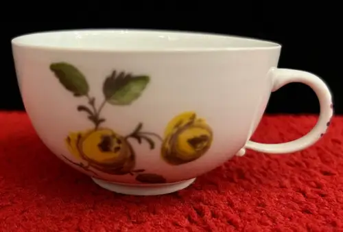 Porzellan, Kaffeetasse, Meißen, erster Wahl, 1763 - 1774, Blumenmuster