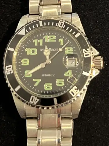 Armbanduhr, Herren, Andre Dumont,Automatik,gebraucht, Orig. Armband, Siehe Fotos