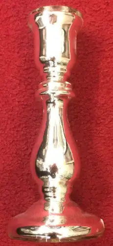 Antiker Kerzenleuchter aus Bauernsilber