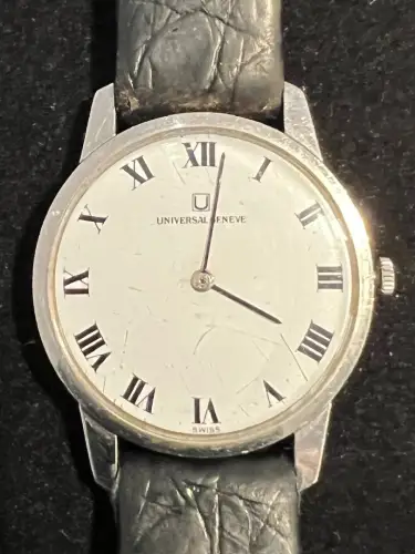 Armbanduhr, Herren, Universal Geneve, Läuft nicht, Reparaturbedürftig, Bastler