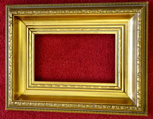  Rahmen,rechteckig,um 1980 ,Holz,vergoldet,guter Zustand