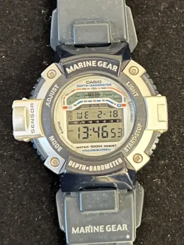 Armbanduhr, Herren, Casio, Casio Marine Gear, Ø 46 mm ohne Sensor,