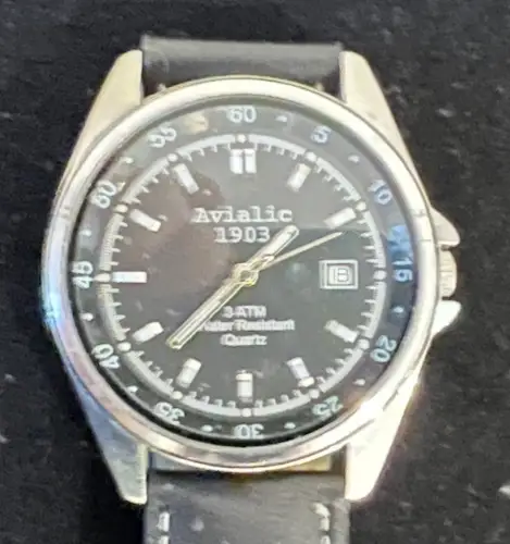 Armbanduhr, Herren, Avialic 1903, Quarz, Siehe Fotos und Beschreibung