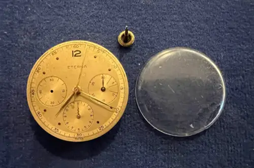 Uhrwerk , Eterna, Sammler, Bastler, 1940-er, Kaliber 704,Siehe Fotos