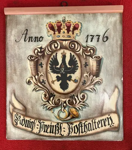 Wirtshausschild, Tafel, Sperrholz, handbemalt, Deko, 45cm x 51 cm, Siehe Fotos