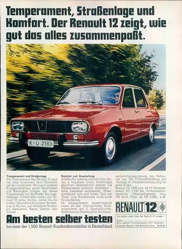 RENAULT 12 - 1971