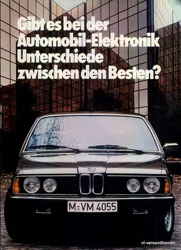 BMW-745i-1981-Reklame-Werbung-genuine Ad-La publicité-nl-Versandhandel
