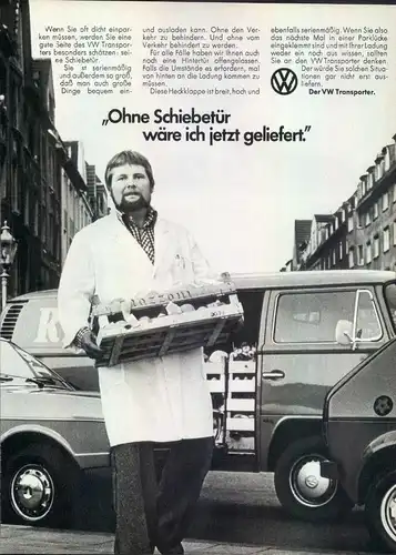 VW-T2-Transporter-V-1976-Reklame-Werbung-vintage print ad-Vintage Publicidad