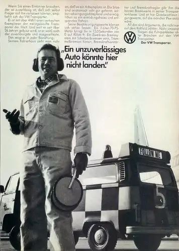 VW-T2-Transporter-IV-1976-Reklame-Werbung-vintage print ad-Vintage Publicidad