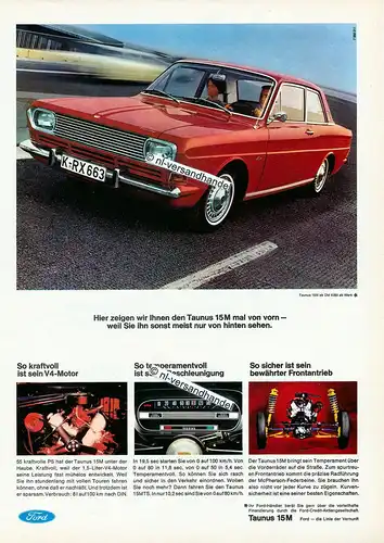 Ford-15M-67-Reklame-Werbung-genuine Advertising -nl-Versandhandel