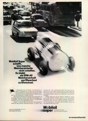 MOBILOIL-ÖL-1968-Reklame-Werbung-genuine Advert-La publicité-nl-Versandhandel