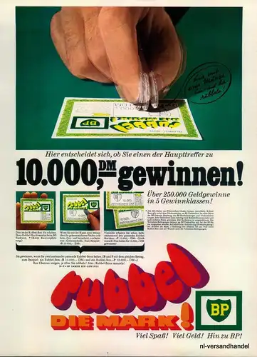 BP-10000DM-1968-Reklame-Werbung-genuine Advert-La publicité-nl-Versandhandel