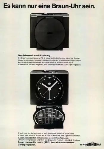 BRAUN-AB31-1981-Reklame-Werbung-genuine Advert-La publicité-nl-Versandhandel