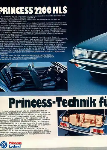 Leyland-Princess-2200-1977-Reklame-Werbung-vintage print ad-Vintage Publicidad