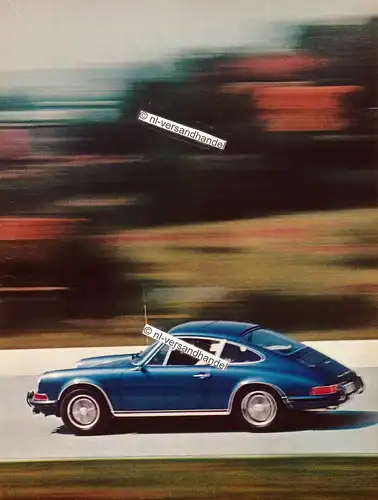 Porsche-911S-1970-Reklame-Werbung-genuine Advertising - nl-Versandhandel 