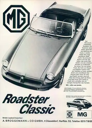 MG-B-Roadster-1975-Reklame-Werbung-genuineAdvertising-nl-Versandhandel