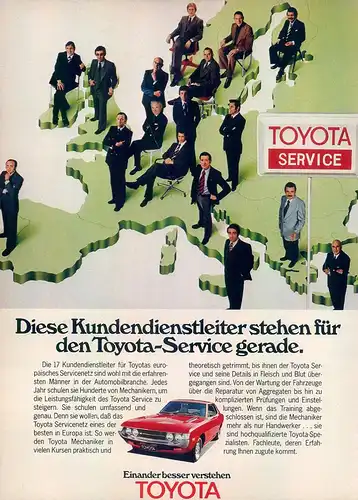 Toyota-Service-1975-Reklame-Werbung-genuineAdvertising-nl-Versandhandel