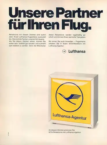 Lufthansa-Agentur-1973-Reklame-Werbung-genuineAdvertising-nl-Versandhandel