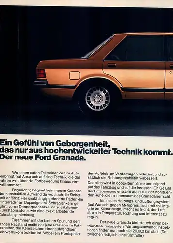 Ford-Granada-1977-Reklame-Werbung-vintage print ad-Vintage Publicidad