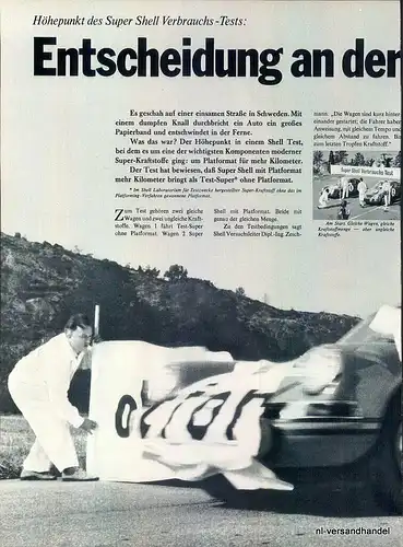 Shell-911-1969-Reklame-Werbung-genuine Advert-La publicité-nl-Versandhandel