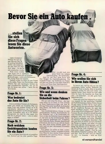 CITROEN-AUTO-1968-Reklame-Werbung-genuine Advert-La publicité-nl-Versandhandel