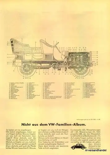 VW-BEETLE-1964-RETRO-Reklame-Werbung-genuine Ad-La publicité-nl-Versandhandel