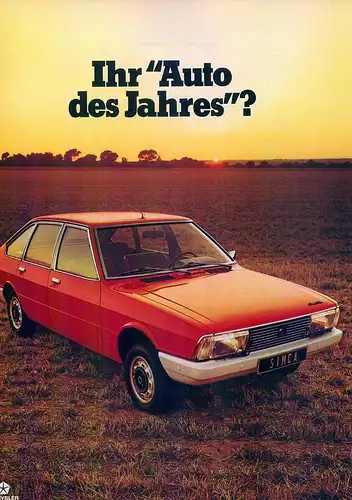 Simca-1307-1308-1975-Reklame-Werbung-genuineAdvertising-nl-Versandhandel