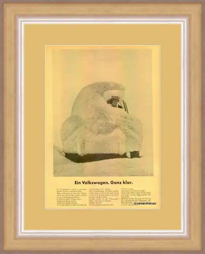 VW-1200-1964-RETRO-Reklame-Werbung-genuine Ad-La publicité-nl-Versandhandel
