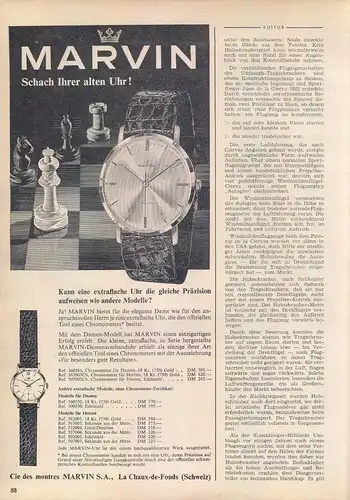 Marvin-Chronometer-1960-Reklame-Werbung-vintage print ad-Vintage Publicidad