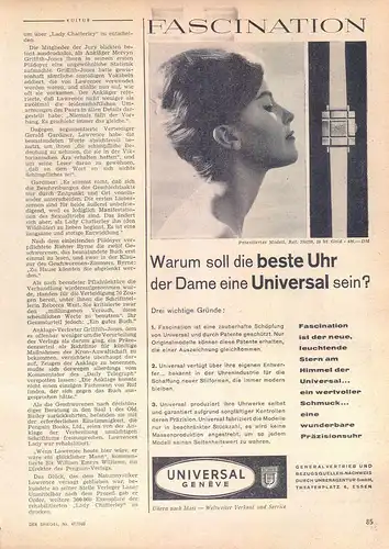 Universal-Geneve-1960-Reklame-Werbung-vintage print ad-Vintage Publicidad