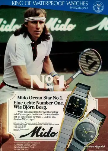MIDO-NO.1-1981-Reklame-Werbung-genuine Advert-La publicité-nl-Versandhandel