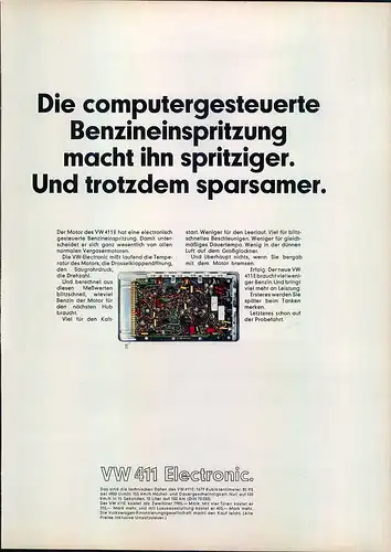 VW-411E-1969-IV-Reklame-Werbung-genuine Advert-La publicité-nl-Versandhandel