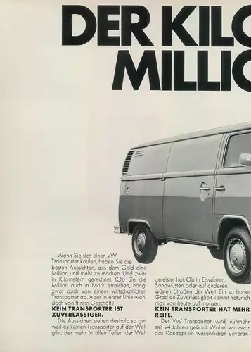 VW-Transporter-1974-VII-Reklame-Werbung-vintage print ad-Vintage Publicidad