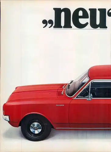 Opel-Rekord-1969-Reklame-Werbung-genuine Advert-La publicité-nl-Versandhandel