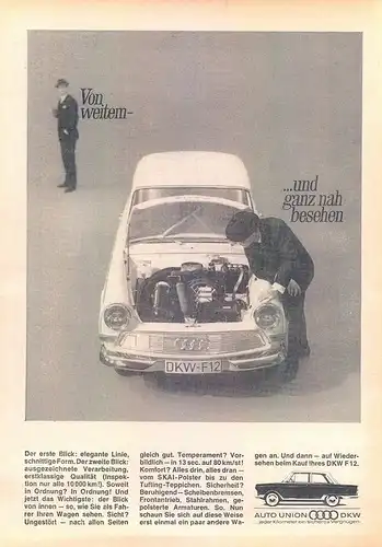 DKW-F12-Auto-Union-1963-Reklame-Werbung-genuineAdvertising-nl-Versandhandel