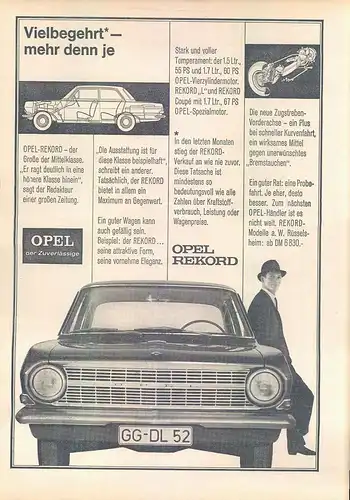 Opel-Rekord-V-1963-Reklame-Werbung-genuineAdvertising-nl-Versandhandel