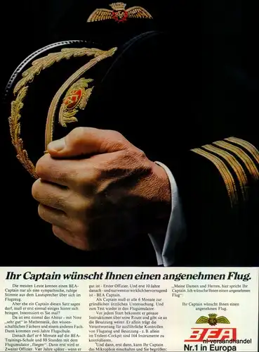 BEA-6 MONATE-1971-Reklame-Werbung-genuine Advert-La publicité-nl-Versandhandel