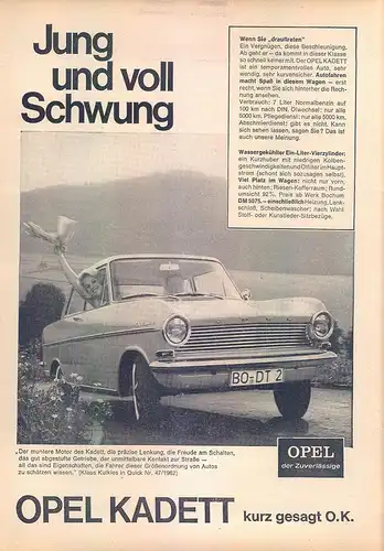Opel-Kadett-1963-II-Reklame-Werbung-genuineAdvertising-nl-Versandhandel