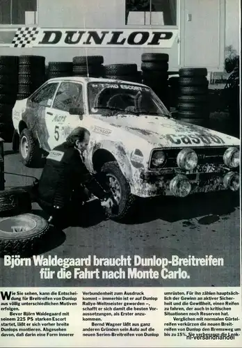 FORD-ESCORT-RS-1980-Reklame-Werbung-genuine Advert-La publicité-nl-Versandhandel