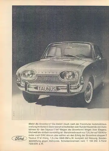 Ford-Taunus-17M-1963-V-Reklame-Werbung-genuineAdvertising-nl-Versandhandel