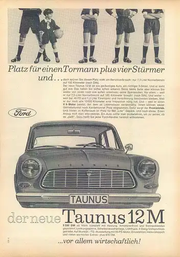 Ford-Taunus-12M-IV-1963-Reklame-Werbung-genuineAdvertising-nl-Versandhandel