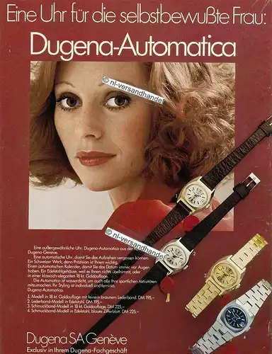 Dugena-Automatica-1974-Reklame-Werbung-genuine Advertising- nl-Versandhandel